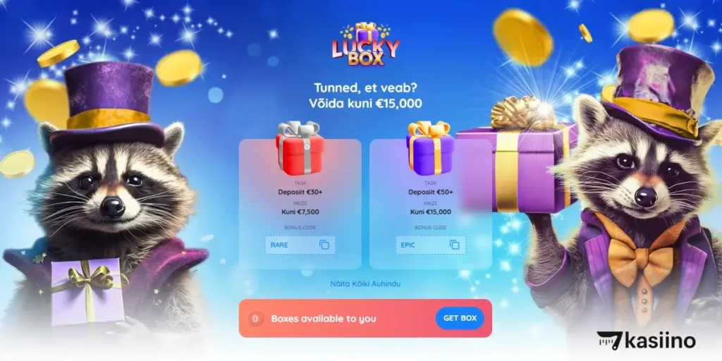 Rooli Kasiino 4 Rooli Kasiino Lucky Box