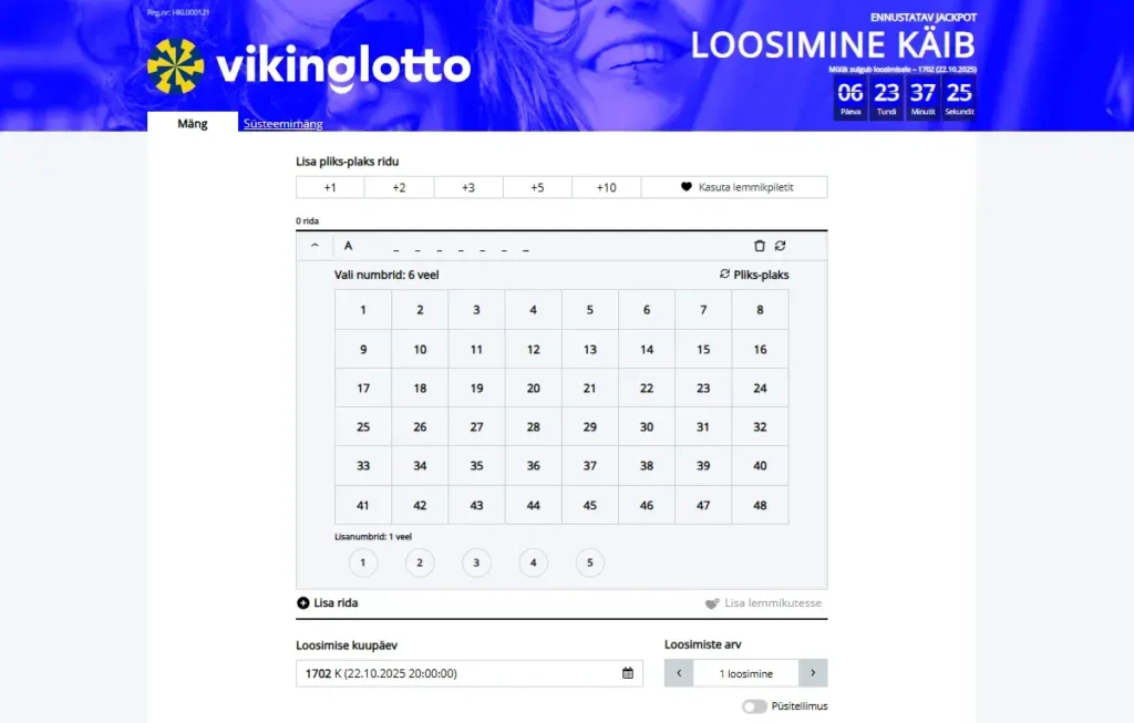 Viking loto @ Eesti Loto