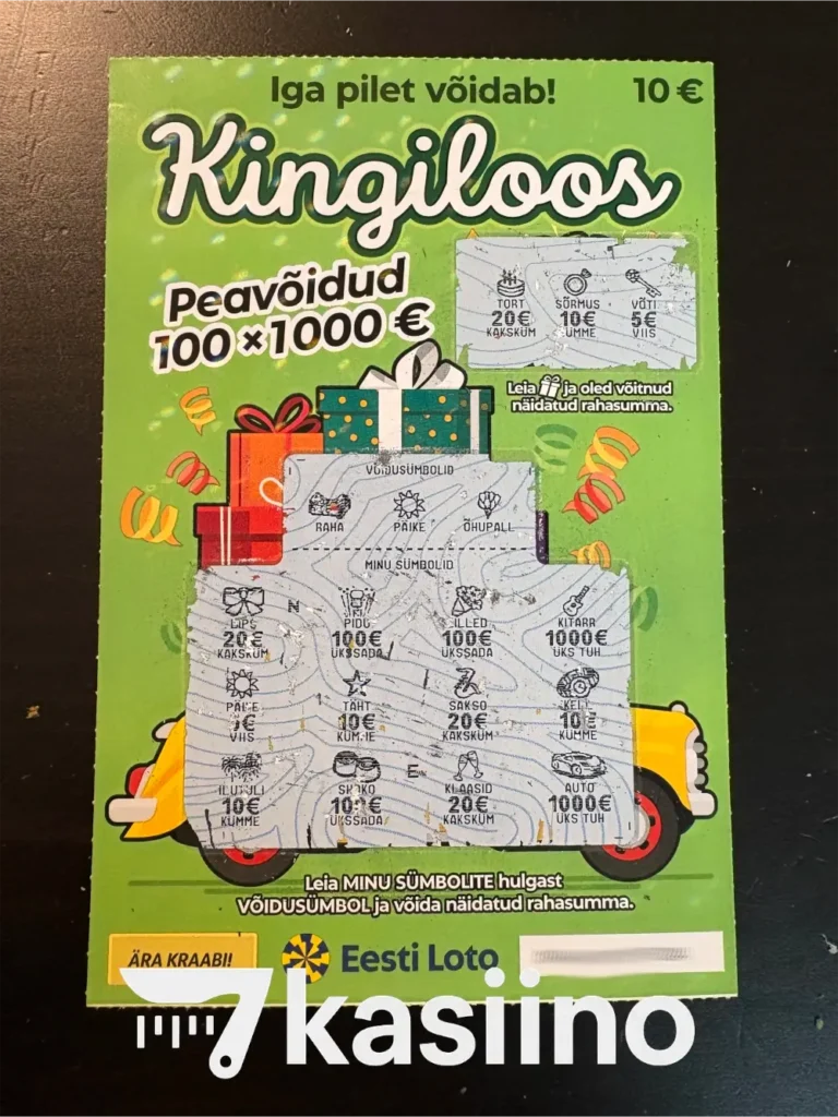 Kingiloos - Pärast - Kiirloteriid