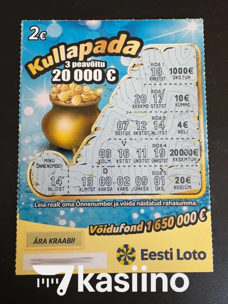 Kullapada - Pärast - Kiirloteriid