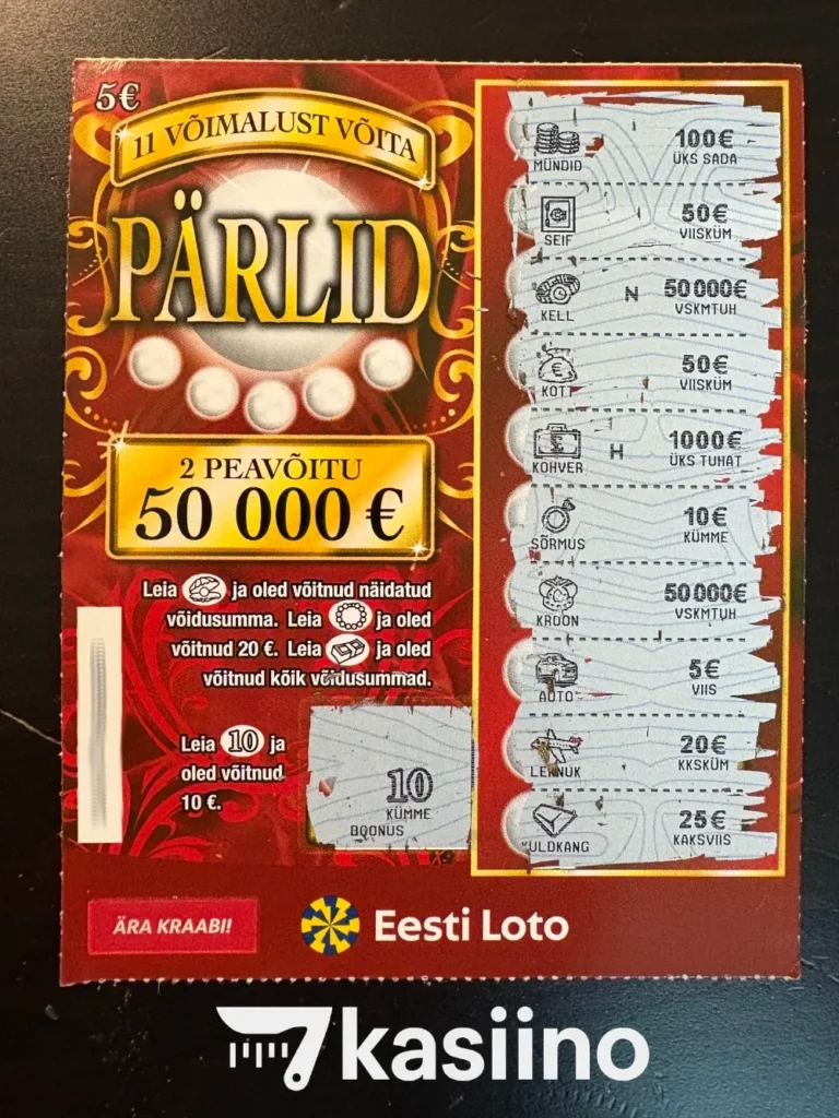 Pärlid - Pärast - Kiirloteriid