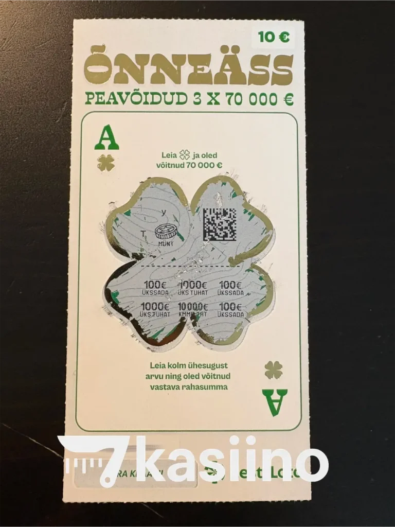 Õnneäss - Pärast - Kiirloteriid