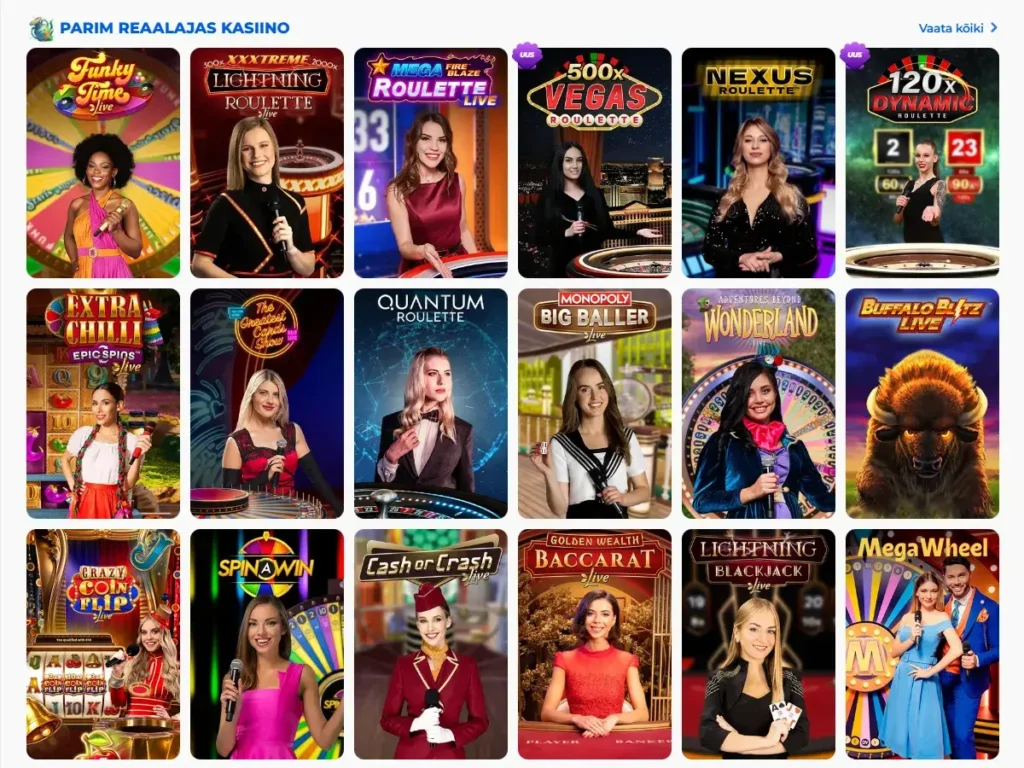 Posido Kasiino - Live kasiino